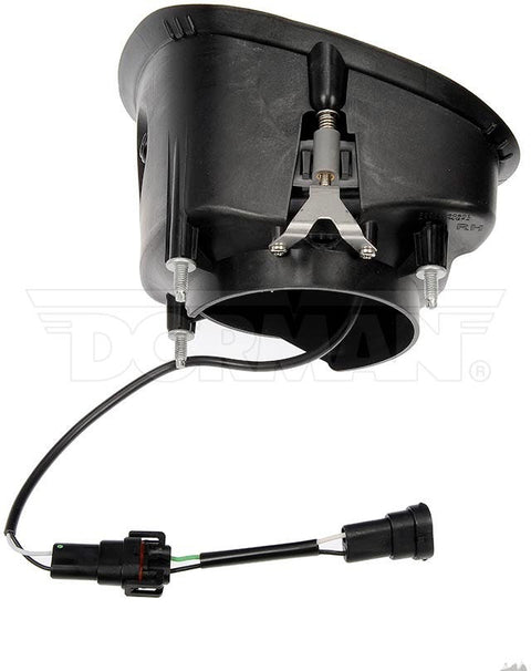 Dayton Parts 888-5207LC Chrome Heavy Duty Led Fog Lamp Assembly