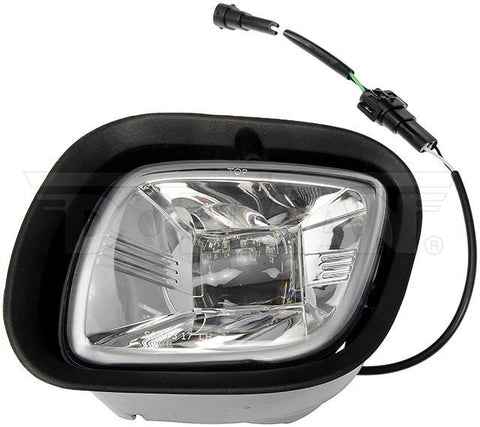 Dayton Parts 888-5208LC Chrome Heavy Duty Led Fog Lamp Assembly