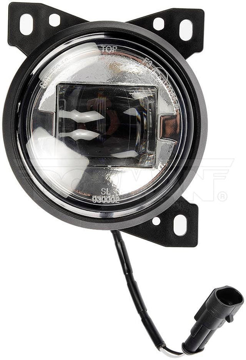 Dayton Parts 888-5414LC Chrome Heavy Duty Led Fog Lamp Assembly