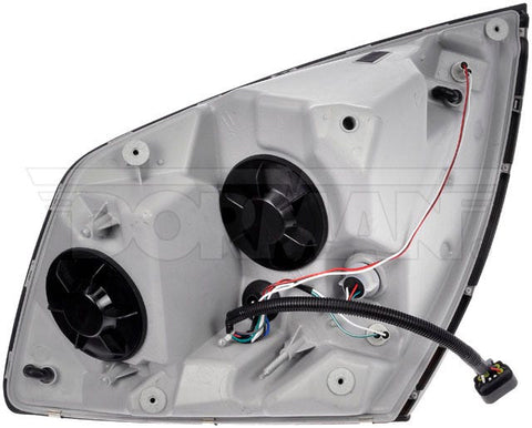 Dayton Parts 888-5526 Chrome Headlight Left Hand