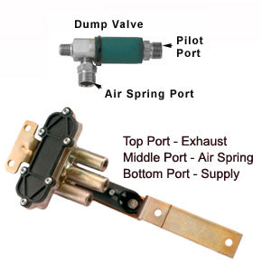 Haldex 90554648 Height Control Valve