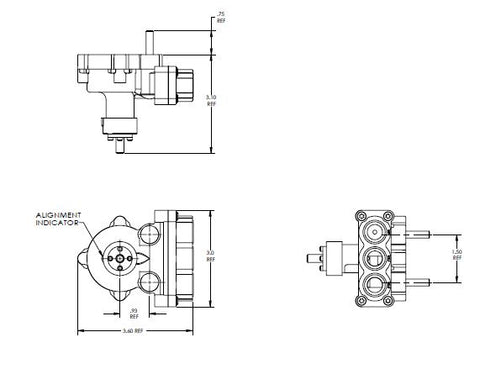 Haldex 90554905 Pr Plus Height Control Valve