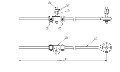 Haldex 90554930 Linkage