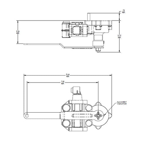 Haldex 90555403 Pr Plus Height Control Valve