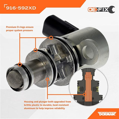 Dayton Parts 916-592XD Multiple Displacement Solenoid