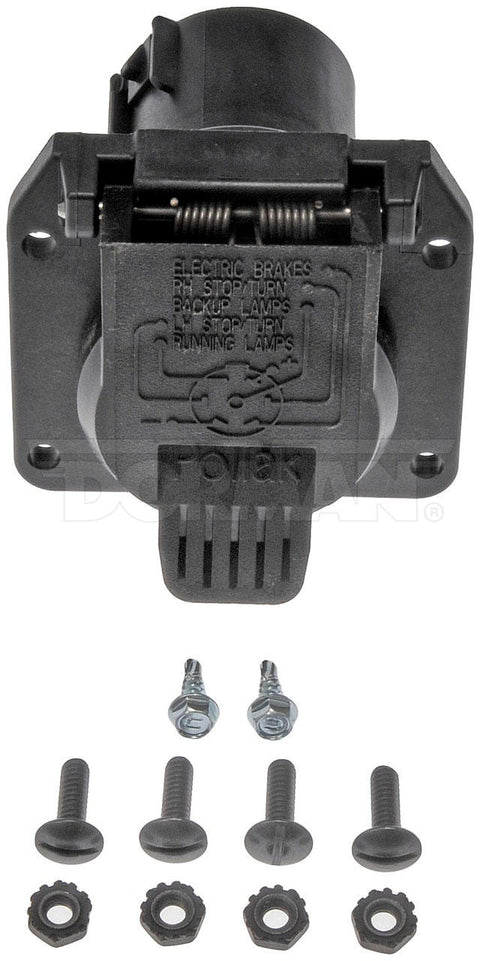 Dayton Parts 924-308 Trailer Hitch Electrical Connector Plug
