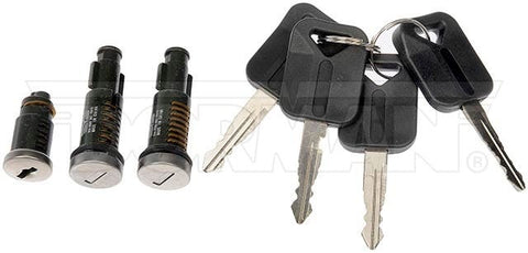 Dayton Parts 924-5008 Ignition Lock Cylinder Kit With Door Lock Cylinders