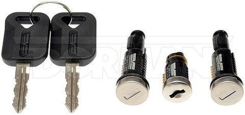 Dayton Parts 924-5531 Door Lock Cylinder With Ignition Cylinder