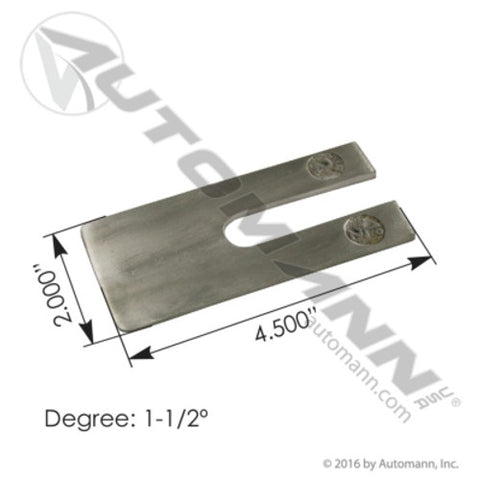Automann A203 Shim Wedge 2in X 1-1/2 Degree
