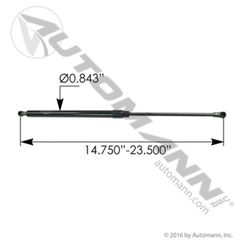 Automann A95387 Volvo Hood Shock