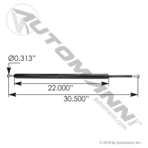 Automann A99608 Strut and Hood Assist