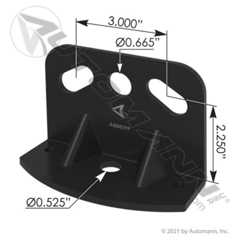 Automann AB8829P Air Bag Mounting Plate