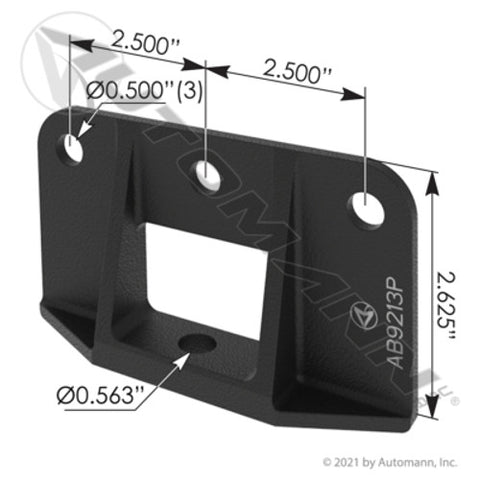 Automann AB9213P Air Bag Plate for 9213