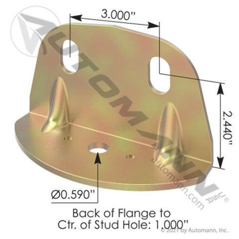 Automann AB9947P Air Bag Bracket