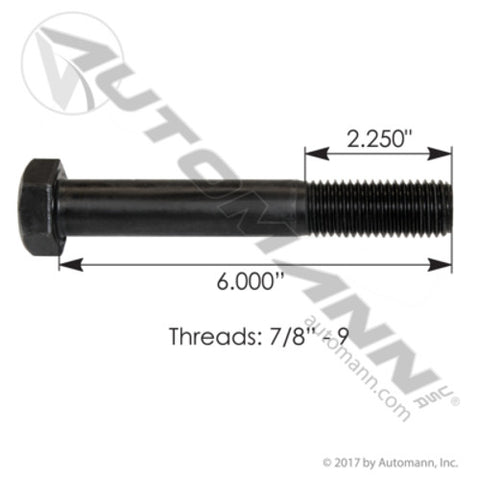 Automann C780600GR8 Insulator Bolts Mack