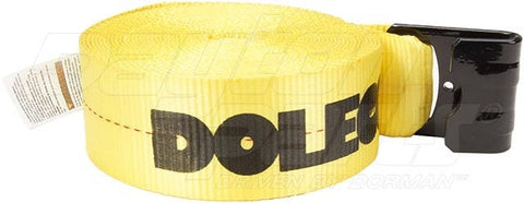 Dayton Parts DC23104340 Winch Strap - 3 In. X 40 Ft. Strap With Flat Hook