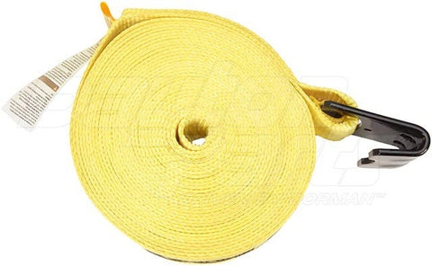 Dayton Parts DC23104340 Winch Strap - 3 In. X 40 Ft. Strap With Flat Hook