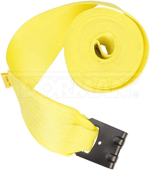 Dayton Parts DC23104430Q Winch Strap - 4 In. X 30 Ft. Strap With Flat Hook