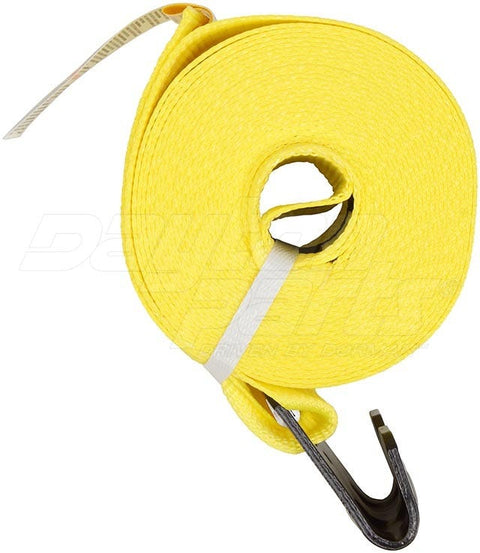 Dayton Parts DC23104430 Winch Strap - 4 In. X 30 Ft. Strap With Flat Hook