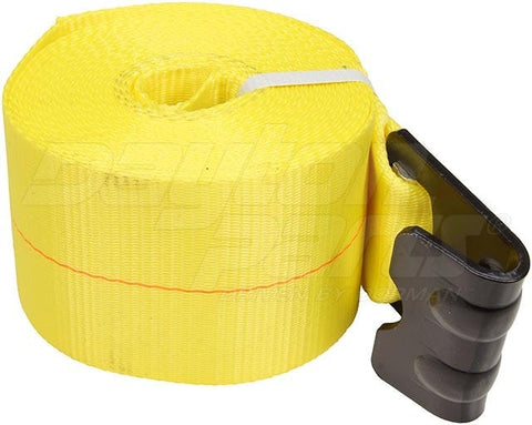 Dayton Parts DC23104430 Winch Strap - 4 In. X 30 Ft. Strap With Flat Hook