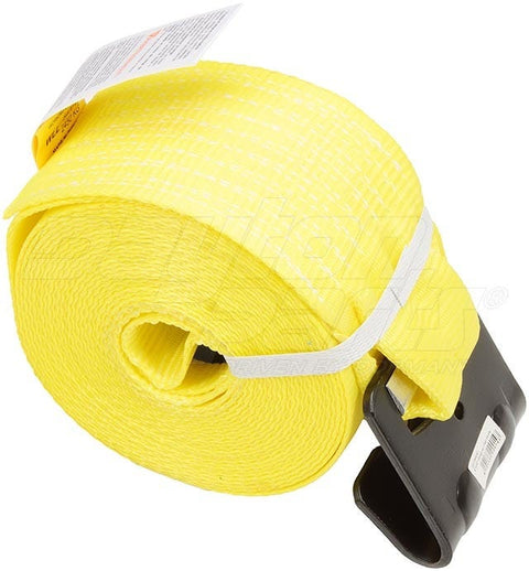 Dayton Parts DC23104430 Winch Strap - 4 In. X 30 Ft. Strap With Flat Hook