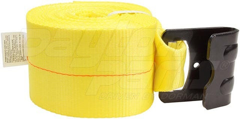 Dayton Parts DC23104435 Winch Strap - 4 In. X 35 Ft. Strap With Flat Hook
