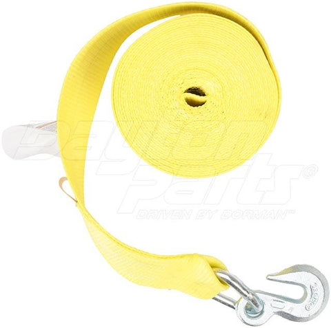 Dayton Parts DC23109430 Winch Strap 4 In. X 30 Ft. Strap With Grab Hook