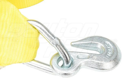 Dayton Parts DC23109430 Winch Strap 4 In. X 30 Ft. Strap With Grab Hook