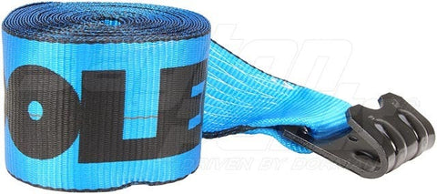 Dayton Parts DC23134430 Blue Winch Strap With Flat Hook - 4 In. X 30 Ft.