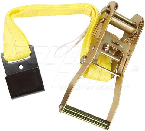 Dayton Parts DC23400227Q 27 Ft. Ratchet Strap With Flat Hooks