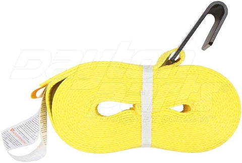 Dayton Parts DC23400227Q 27 Ft. Ratchet Strap With Flat Hooks
