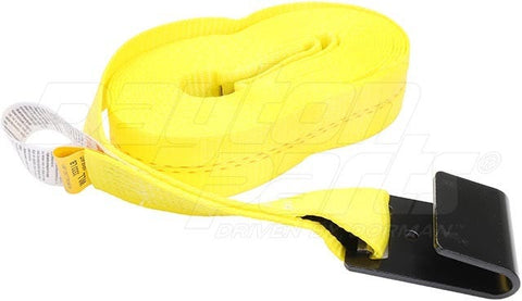 Dayton Parts DC23400227 Ratchet Strap With Flat Hooks - 2 In. X 27 Ft.