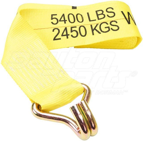 Dayton Parts DC23406430 Ratchet Strap With Narrow Wire Hooks - 4 In. X 30 Ft.
