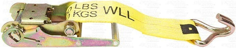 Dayton Parts DC23406430 Ratchet Strap With Narrow Wire Hooks - 4 In. X 30 Ft.