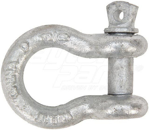 Dayton Parts DC23600003 Screw Pin Anchor Shackle - Galvanized, 7/16 In., 3,000 Lbs. Wll