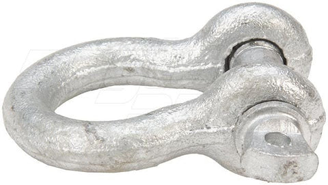 Dayton Parts DC23600003 Screw Pin Anchor Shackle - Galvanized, 7/16 In., 3,000 Lbs. Wll