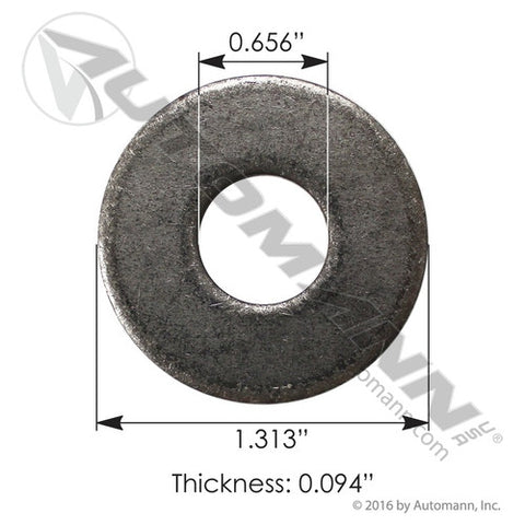 Automann FSW409 SAE Iron Flat Washer 5/8in