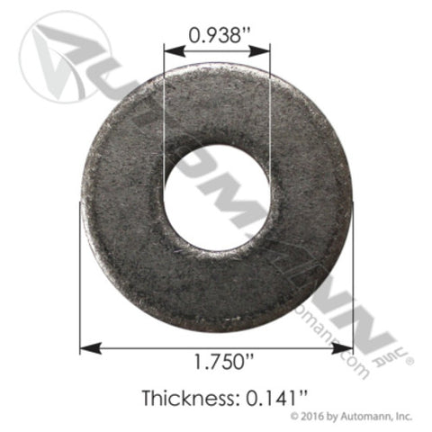 Automann FSW411 SAE Iron Flat Washer 7/8in