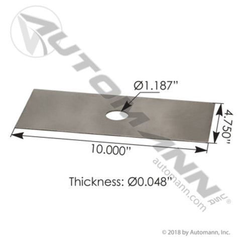 Automann GL471 Galvanized Liner Hutch