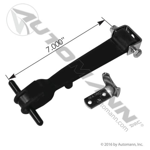 Automann HLK1004 Hood Latch with Clamp Peterbilt