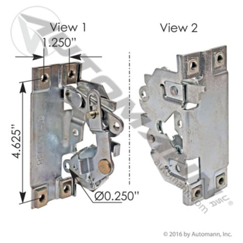 Automann HLK2038 Door Latch LH IHC