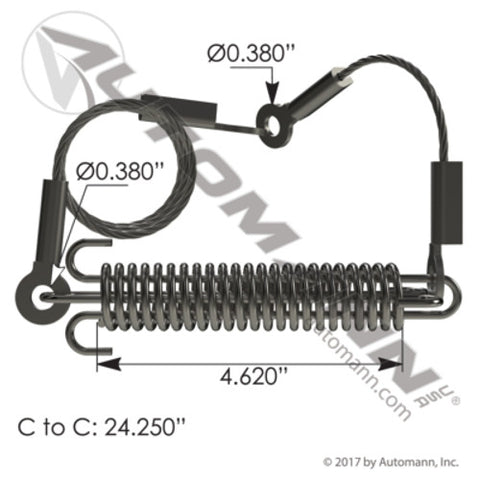 Automann HLK2048 Hood Cable Mack