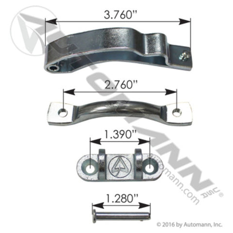 Automann HLK2049 Door Check Kit Peterbilt