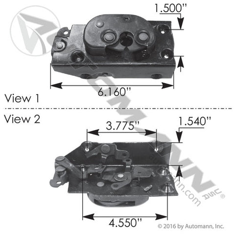 Automann HLK2051 Door Latch LH IHC