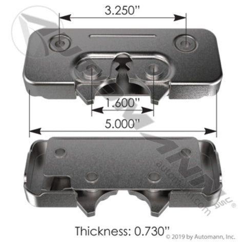 Automann HLK2054 Door Latch RH IHC