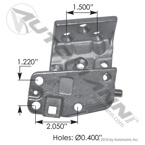 Automann HLK2111 Upper Door Hinge  LH Volvo