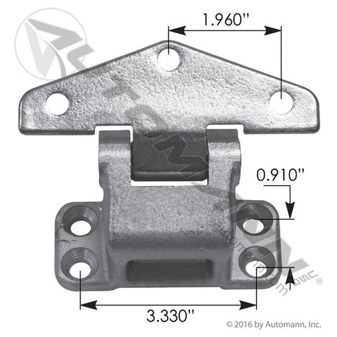 Automann HLK2114 Lower Door Hinge Volvo