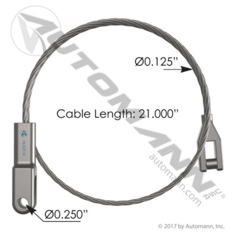 Automann HLK2174 Hood Cable IHC