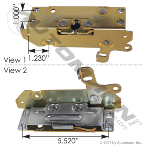 Automann HLK2221 Door Latch LH Peterbilt