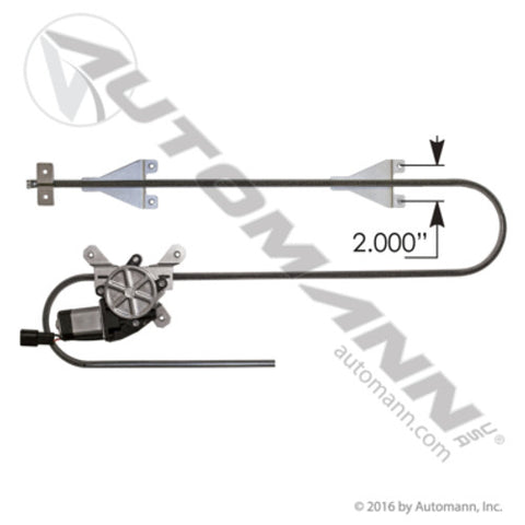Automann HLK2271 Window Regulator LH Kenworth